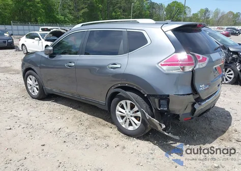 2016 Nissan Rogue Sv из США, поврежденный, VIN 5N1AT2MT4GC802941